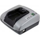 Powery Batteri Lader med USB kompatibel med Black & Decker Type FS14C Powery Batteri Lader med USB kompatibel med Black & Decker Type FS14C