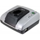 Powery Batteri Lader med USB til KLAUKE ES 85 Powery Batteri Lader med USB til KLAUKE ES 85