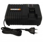 Worx Hurtiglader WA3867 20V o.a. Passende til WG329E.9, WG625E.9, WX1789.9, WX372.9 Worx Hurtiglader WA3867 20V o.a. Passende til WG329E.9, WG625E.9, WX1789.9, WX372.9