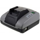Powery Batterilader med USB til Makita Type 193346-2 Powery Batterilader med USB til Makita Type 193346-2