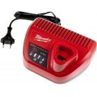 Milwaukee Hurtiglader C12C 4932352000 til 12V Li-Ion Batterier Milwaukee Hurtiglader C12C 4932352000 til 12V Li-Ion Batterier