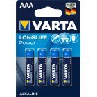 Batterier Varta 4903 Microcelle LR03 AAA 4er Blister