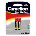 Batterier Camelion Micro LR03 MN2400 HR03 Plus Alkaline 2er Blister