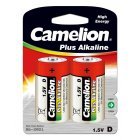 Batterier Camelion Plus Alkaline LR20 Baby D 2er Blister