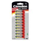 Batterier Camelion Mignon LR6 MN1500 AA AM3 Plus Alkaline 10er Blister