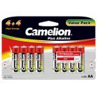 Batterier Camelion Mignon LR6 MN1500 AA AM3 Plus Alkaline (4+4) 8er Blister