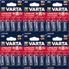 Varta Max Tech AA Alkaline Batterier  24 Stk 6x4 Blisterpakning