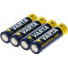 Batterier Varta 4006 Industrial AA Mignon 4er Folie