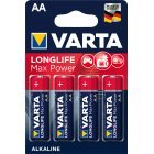Varta Max Tech Alkaline AA Mignon Batterier 4er Blister