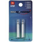Stiftbatterie, Stabbatterie CR435 til Elektroposen, Anglerposen, BissDisplayr Lithium 2er Blister