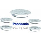 Panasonic Lithium Knapcelle CR2032 / DL2032 / ECR2032 400 stk. løse Panasonic Lithium Knapcelle CR2032 / DL2032 / ECR2032 400 stk. løse