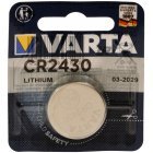 Lithium Knapcelle batterier Varta Electronic CR2430 3V 1er Blister