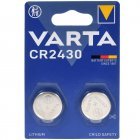 Varta Lithium Knapcelle Batterier CR2430 3V 2er Blister Varta Lithium Knapcelle Batterier CR2430 3V 2er Blister