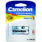 Foto Batteri Camelion CR123A 1er Blister