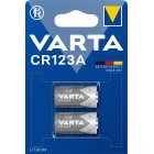 Varta Foto Batterier 6205 CR123A 2er Blister Varta Foto Batterier 6205 CR123A 2er Blister
