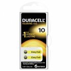 Duracell Hreapparat Batteri 10AE / AE10 / DA10 / PR230 / PR536 / PR70 / V10AT 6er Blister