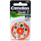Camelion Hreapparat Batteri 13AE / A13 / DA13 / PR48 / PR754 / V13AT / ZL13 6er Blister