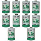 10x Lithium Batteri Saft LS14250 1/2AA 3,6Volt 10x Lithium Batteri Saft LS14250 1/2AA 3,6Volt