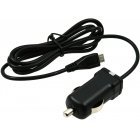 Bil-Ladekabel med Micro-USB 1A Sort til Nokia 7705 Twist