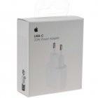 Apple USB-C Ladeadatper, Lader A2347 MHJE3ZM/A 3A 20W Hvid Apple USB-C Ladeadatper, Lader A2347 MHJE3ZM/A 3A 20W Hvid