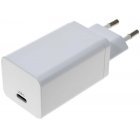 USB-C Power Delivery PPS Lader / Adapter 65W GaN Hvid