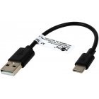 goobay USB-C Lade og Synkroniseringskabel til enheder med USB-C-forbindelse , 0,1m, Sort goobay USB-C Lade og Synkroniseringskabel til enheder med USB-C-forbindelse , 0,1m, Sort