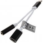 Audio- und Headsetadapter z.B. fr Huawei P40 P40 Pro Xiaomi Mi 10 Mi 10 Pro mit USB-C