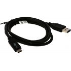 goobay USB-C Lade-Kabel USB 3.1 Gernation 2, 3A, 1m, 20x hurtigere end USB 2.0