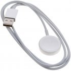 Original APPLE A2256, Magnetisk USB Lade-Kabel til Apple-Watch, 1M, Hvid