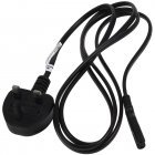 UK 3-pin Tilslutning Kabel, UK-Stik Typ C, 1,8 m Sort UK 3-pin Tilslutning Kabel, UK-Stik Typ C, 1,8 m Sort