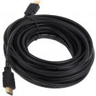 goobay High Speed HDMI Kabel med Standard-Stik (Type A) 10m, Sort, forgyldte tilslutninger