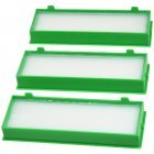 Ersatz-, Hepa-, Allergie-Filter til Vorwerk Kobold VR200 VR300 Robotst�vsuger 3 Styk