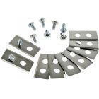 9x Erstatningsknive/skæreblade Blade / skæreblade til Robotplæneklipper Worx Landroid WA0176 9x Erstatningsknive/skæreblade Blade / skæreblade til Robotplæneklipper Worx Landroid WA0176