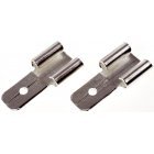 Universal stikadapter fra Faston 6,3 mm til 4,8 mm Universal stikadapter fra Faston 6,3 mm til 4,8 mm