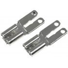 2 Universal stikadapter fra Faston 4,8 mm til 6,3 mm til Blybatteri 2 Universal stikadapter fra Faston 4,8 mm til 6,3 mm til Blybatteri