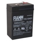 Fiamm Blybatteri FG10451 6V 4,5Ah