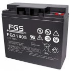 FGS/Fiamm Blybatteri FG21705 FG21805 12V 18Ah