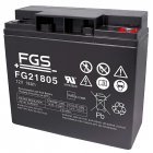 FGS/Fiamm Blybatteri FG21705 FG21805 12V 18Ah FGS/Fiamm Blybatteri FG21705 FG21805 12V 18Ah