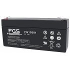 FGS FG10301 Blybatteri 6V 3Ah FGS FG10301 Blybatteri 6V 3Ah