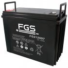 FGS FG212007 Blybatteri 12V 120Ah