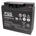 FGS 12FGHL75 High Rate Longlife Blybatteri 12V 17Ah FGS 12FGHL75 High Rate Longlife Blybatteri 12V 17Ah