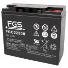 FGS FGC22208 Cyklisk Blybatteri 12V 22Ah