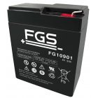 FGS FG10901 Blybatteri 6V 9Ah (Multipower Branded) FGS FG10901 Blybatteri 6V 9Ah (Multipower Branded)