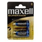 Maxell Super Alkaline Batterier LR14 C 2er blister Maxell Super Alkaline Batterier LR14 C 2er blister