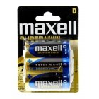 Maxell Super Alkaline Batterier LR20 D 2er blister Maxell Super Alkaline Batterier LR20 D 2er blister