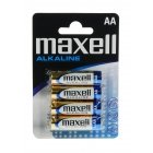 Maxell Alkaline Batterier LR6 AA 4er blister