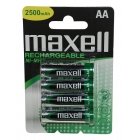 Maxell genopladelige Batterier HR6 AA 4er blister 2500mAh