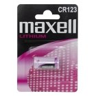 Maxell Lithium Batteri CR123A 1er blister