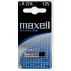 Maxell Alkaline Batteri Knapcelle LR27A 2er blister