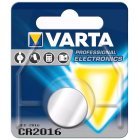 Varta CR2016 Knapcelle Batteri Lithium 3V 1 blister x 100 (100 batterier) Varta CR2016 Knapcelle Batteri Lithium 3V 1 blister x 100 (100 batterier)